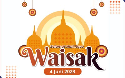 SELAMAT HARI RAYA WAISAK BAGI YANG MERAYAKAN