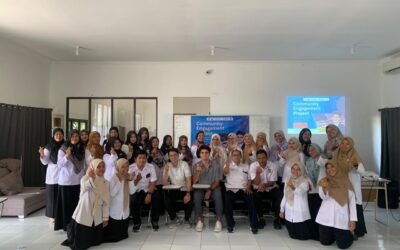 CEP Community Engagement Project Jackson Harris, ETA AMINEF Fulbright di SMK N 1 Kokap